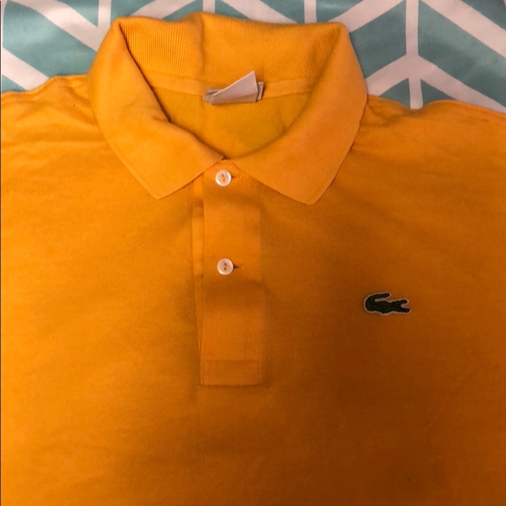 Flash sale Lacoste yellow for men #7